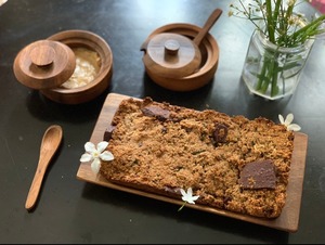 ชุดเครื่องปรุงรสไม้กระถินเทศทำมือ พรีเมียม เป็นมิตรกับสิ่งแวดล้อม พร้อมถาด |   ของตกแต่งบ้านและครัวสไตล์โมเดิร์น |   ชุดเสิร์ฟไม้ - Product Image 5