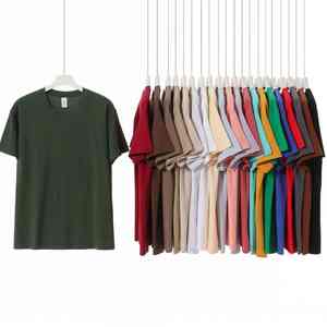 <b>Bird</b> Bloom International Wholesale Unisex Heavyweight 100% Cotton T-<b>Shirt</b> Oversized Drop Shoulder Crewneck Formal Style Fit - Product Image 1