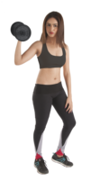 Soutien-gorge de sport pour filles en coton biologique noir, avec coussinets amovibles, design dos en D, léger, respirant, écologique et lavable