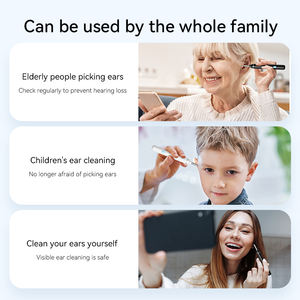 Nettoyeur de Cérumen Visuel B9, Produit de Soin Personnel Intelligent avec Caméra Otoscope Numérique pour le Nettoyage des Oreilles - Product Image 5