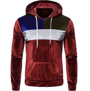 Liso teñido de peso pesado Comprar Sudadera con capucha de terciopelo Hombres y mujeres Sudadera con capucha Transpirable Color sólido Servicios OEM para la temporada de invierno - Product Image 1