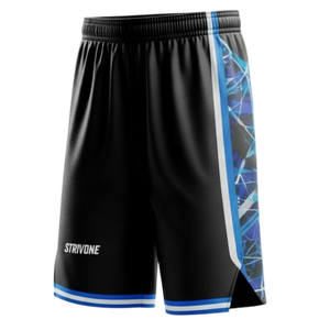 Conjunto de camiseta y pantalones cortos de baloncesto Strivone personalizado, uniforme de equipo sublimado para hombre, ropa deportiva de alta calidad, kit de entrenamiento de baloncesto - Product Image 4
