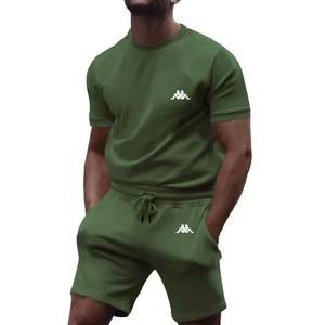 Ensemble T-shirt et short d'été imprimés grande taille pour hommes, vêtements de sport de skateboard décontractés, à séchage rapide et respirants - Product Image 3