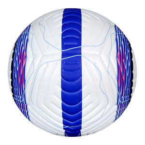 2025 Aiju tamaño 5 balón de fútbol logotipo personalizado 4 fútbol de cuero cosido con cuerda de nailon partidos deportivos entrenamiento balón de fútbol - Product Image 3