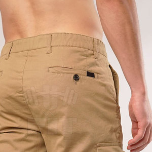 Pantalones Cargo de cintura alta para hombre de fabricante pakistaní, ropa para correr de tela de estilo informal, venta en línea recta media para la temporada de primavera - Product Image 5