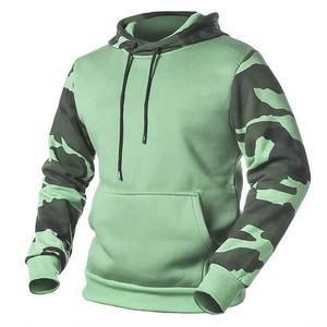 Jersey con capucha de camuflaje de invierno para hombre, sudadera estilo Hip Hop, forro polar térmico de algodón con estampado 3D en relieve, ropa suelta - Product Image 1