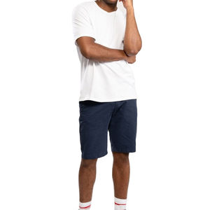 Pantalones Cortos de Golf Casuales para Hombre al por Mayor, 100% Algodón, Antiarrugas, de Secado Rápido, Transpirables, Talla Grande, OEM Personalizado, Cintura Media, Verano - Product Image 1