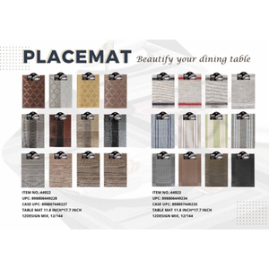Washable Woven Cloth <b>Placemat</b> for Home Use - Product Image 1