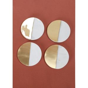 Sous-verre nacre craquelée incrustation d'os sous-verre de service incrustation nacre faite à la main sous-verre servant - Product Image 6