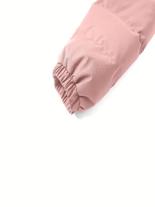 Chaqueta acolchada OEM para hombre más vendida, tela de cuero de venta directa de fábrica de alto fabricante con decoración de piel - Product Image 2