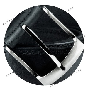 Qualité Designer Hommes Sport Ceinture Double-Couche Composite Vachette avec Ceinture En Cuir Véritable Rectangle Ovale Plat Carré Rond - Product Image 5