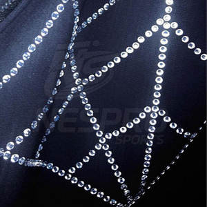 Haute qualité 100% coton polaire fermeture éclair strass sweats à capuche avec poche couleurs personnalisées et Logo pour hommes hiver - Product Image 5