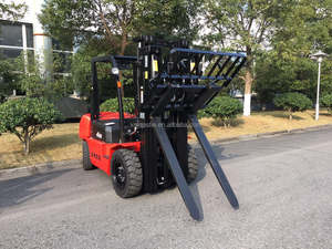 מלגזה חשמלי מצויד עם 4 גלגל מלגזה אוטומטית מלגזה מזלגות מלגזה מצורף - Product Image 5