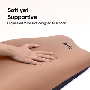 Coussin de dossier Frido Cloud |   Mousse à mémoire de forme haute densité |   Support lombaire premium pour chaises - Product Image 3