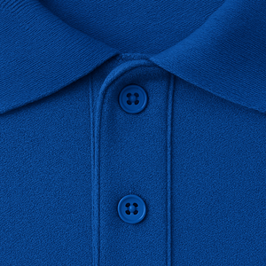 เสื้อเชิ้ตลำลองถักแขนสั้นสำหรับผู้ชาย, ผ้าฝ้าย100% มีปกพิมพ์ลาย - Product Image 5