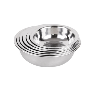 2024 ensemble de grande capacité en acier inoxydable de style moderne lave-vaisselle empilable bol de cuisson à mélanger multi-usages - Product Image 1