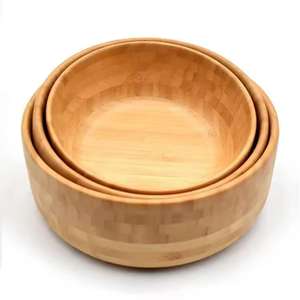 Tazón de sopa y ensalada de madera de mango ecológico, estilo redondo moderno de nuevo diseño para fiestas, técnica personalizada al mejor precio - Product Image 2