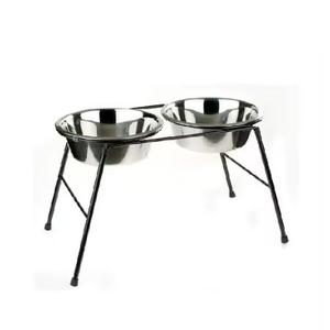 Cuenco portátil de acero inoxidable para mascotas al por mayor, cuenco de alimentación antideslizante resistente a caídas para perros y gatos a precios competitivos - Product Image 6