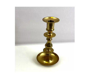 Antique Brass Metal <b>Candle</b> Holder Unique Gold <b>Taper</b> <b>Candle</b> Stand for Home Decoration Wholesale Manufacturer Supplier - Product Image 2