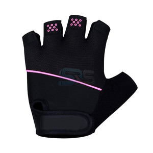 Guantes de gimnasio de medio dedo para mujer, guantes transpirables para entrenamiento, guantes deportivos con logotipo personalizado para levantamiento de pesas, culturismo - Product Image 2
