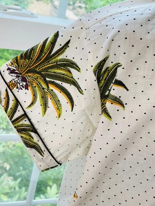 Ensemble PJ court imprimé fleuri XS pour femmes nouveau Design léger vêtements de nuit pour vêtements de nuit ou robe de demoiselle d'honneur - Product Image 6