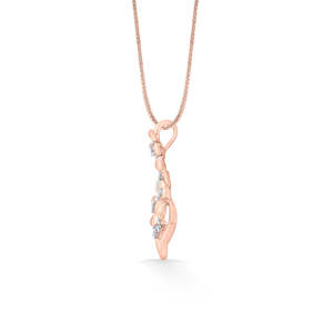 Pendentif Charme Classique Diamant Brillant Éclatant - Product Image 5