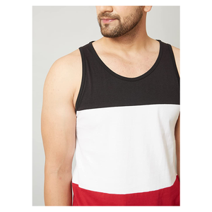 Camiseta sin Mangas Personalizada para Hombre, Precio Económico al por Mayor, 100% Algodón Transpirable, Logotipo y Color Personalizados - Product Image 3