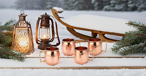 Tazas de cobre de mula de Moscú ecológicas de 20oz de estilo europeo con logotipo personalizado de alta calidad espejo pulido para viajes de fiesta y regalo - Product Image 3