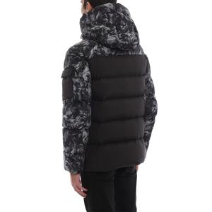 Veste matelassée en maille de luxe pour homme, style streetwear, haute qualité, tissu bulle, sublimation, fermeture éclair, capuche, hiver, service OEM - Product Image 5