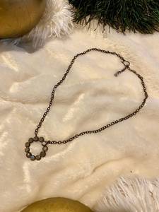 Collier pendentif en labradorite ronde pierre naturelle bijoux solitaire faits à la main cadeau parfait pour elle - Product Image 5