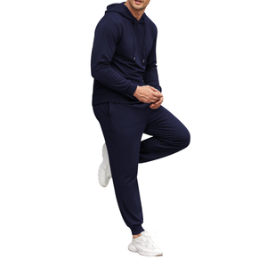 Ensembles de survêtements pour hommes de haute qualité personnalisés en gros OEM ensemble de survêtements de jogging pull-over survêtements de sport respirants pour hommes - Product Image 4