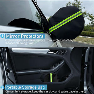 Housse de pare-brise de <span class=keywords><strong>voiture</strong></span> en Oxford 600D, protection contre la neige, le gel et la pluie pour pare-brise avant de <span class=keywords><strong>voiture</strong></span> en <span class=keywords><strong>hiver</strong></span> - Product Image 3