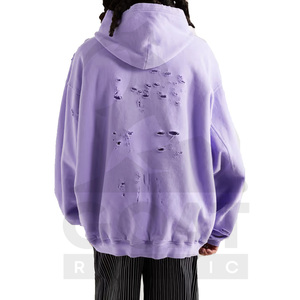 Ventes en gros de sweats à capuche en molleton lourd de style streetwear d'hiver, 100% coton respirant, coupe régulière, prix bas - Product Image 3