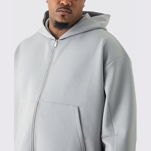 Personalizado bordado hombres sudaderas con capucha de lana de algodón con capucha OEM de fábrica - Product Image 3