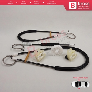 Kit de réparation de lève-vitre électrique BWR428 pour porte avant droite ou gauche pour New Beetle C1 1C1 1997-2011 3 portes Hatchback 1C0837655 1C0 - Product Image 5
