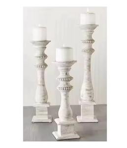 เชิงเทียนไม้ดีไซน์ต้นไม้สำหรับตกแต่งบ้านของตกแต่งห้องนั่งเล่นห้องนอนโต๊ะและให้ของขวัญที่สมบูรณ์แบบเน้นเน้นจากอินเดีย - Product Image 4