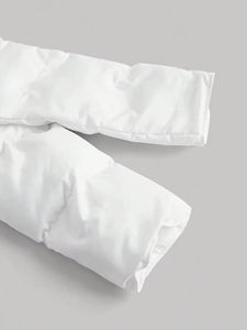 Chaqueta acolchada ligera personalizada para mujeres_niñas chaquetas femeninas de manga larga transpirables OEM al por mayor - Product Image 3