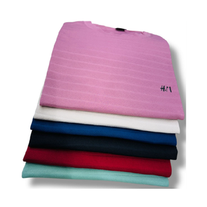 Camiseta Personalizada al por Mayor, 100% Algodón, Cuello Redondo, Jacquard Pesado Estampado, con Logotipo de Empresa para Hombre, Transpirable, Ecológica, Antiarrugas - Product Image 1