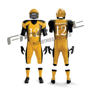 Maillot de football américain léger pour hommes Uniforme de l'équipe de jeunes avec design personnalisé respirant et grandes tailles Manches courtes - Product Image 5