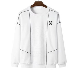Sweat ample uni décontracté pour hommes fabriqué au Pakistan Sweatshirts de meilleure qualité pour adultes - Product Image 1