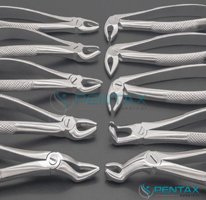 Forceps à usage médical d'instruments dentaires chirurgicaux pour l'extraction des dents - Product Image 2