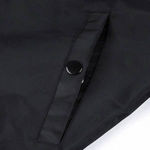 Chaqueta de bombardero de béisbol para hombre de alta calidad, lona, logotipo personalizado, diseño universitario, transpirable, de punto, impermeable, a prueba de viento, precio bajo - Product Image 2