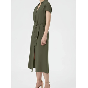 Vestidos de buena calidad lavables personalizables ropa de calle elegante para mujer OEM ODM fabricante de Vietnam - Product Image 5