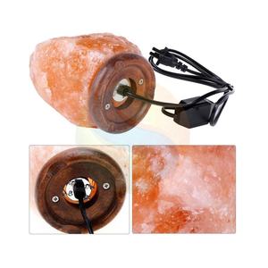 Lámpara de sal del Himalaya de cristal natural Discover Natural Radiance Top Rock en forma auténtica, disponible en Sian Enterprises - Product Image 5