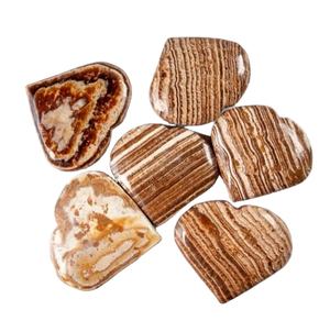 Haute qualité Puffy Druzy Hearts Aragonite pierres de guérison polies sculptées dans le Style Feng Shui symbolisant l'amour équilibre décor à la maison - Product Image 1