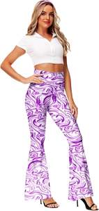 Bas quantité minimale de commande Usine Vente Directe Pantalons Évasés Pakistan Fabricant Offre Spéciale À La Mode Respirant Pantalons Évasés Pour Les Femmes - Product Image 5