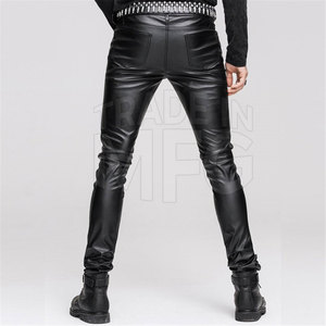 Pantalon en cuir pour homme de haute qualité, design personnalisé, imperméable, respirant, taille mi-haute, léger, épais, pour l'hiver - Product Image 3