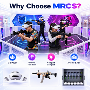 Machine de jeu <span class=keywords><strong>VR</strong></span> de tir en réalité virtuelle pour parc à thème, borne d'arcade <span class=keywords><strong>VR</strong></span>, aire de jeux intérieure - Product Image 3