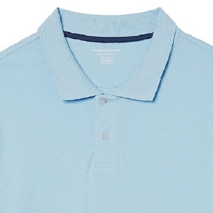 100% algodón Natural verano ropa Casual ropa Polo camiseta personalizada diseño único Color sólido manga corta hombres Polo camisetas - Product Image 4