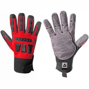 Guantes ligeros de rendimiento Agarre superior y comodidad con protección reforzada para los dedos Hecho de cuero - Product Image 4